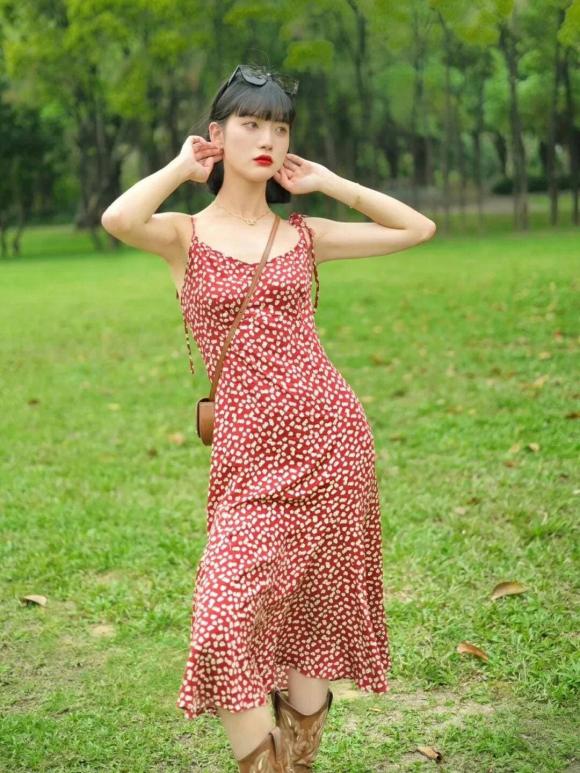 thời trang đẹp, váy hoa, váy hoa đẹp