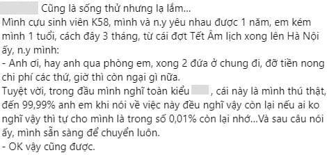 sống thử, sinh viên sống thử, giới trẻ 