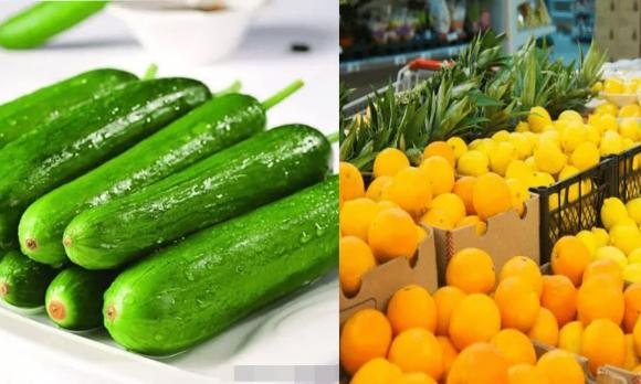 mã số dán trên quả, trái cây trong siêu thị, mua quả trong siêu thị
