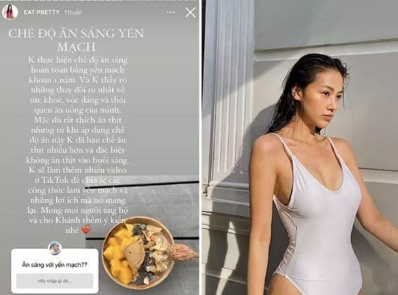 Hồ Ngọc Hà, Hồ Ngọc Hà giảm cân, bữa sáng giảm cân 
