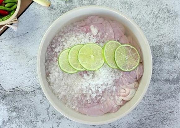 lòng lợn, lòng lợn luộc, cách luộc lòng lợn