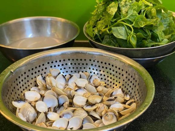 canh ngao, ngao nhả cát, làm sao để ngao nhả cát 