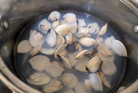 canh ngao, ngao nhả cát, làm sao để ngao nhả cát 