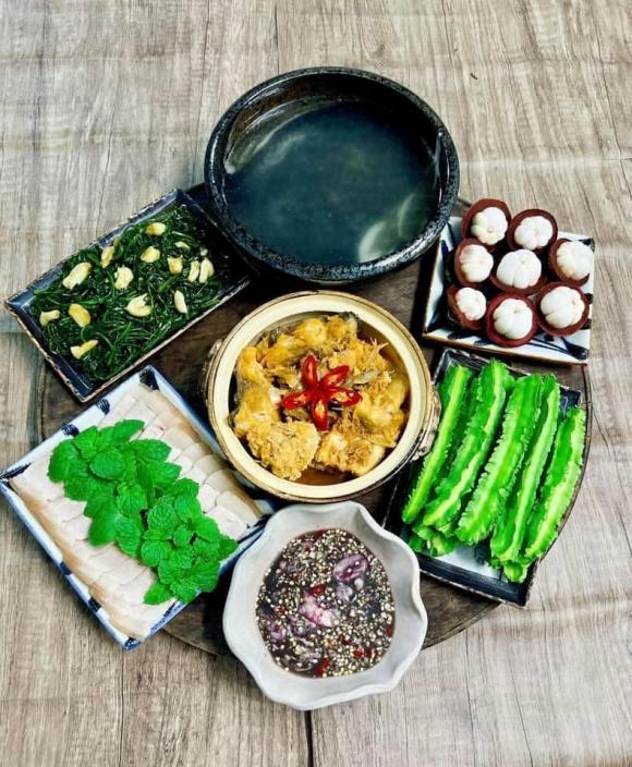mâm cơm nhà, mâm cơm nhà ngày nóng 