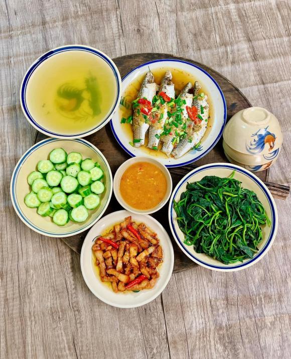 mâm cơm nhà, mâm cơm nhà ngày nóng 