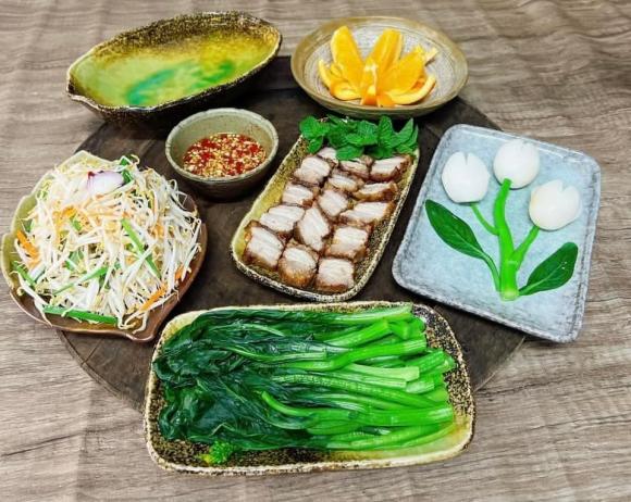 mâm cơm nhà, mâm cơm nhà ngày nóng 