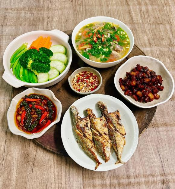 mâm cơm nhà, mâm cơm nhà ngày nóng 