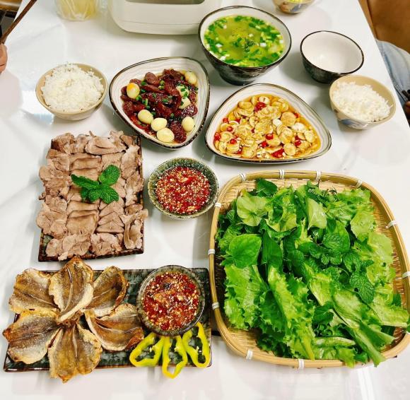 mâm cơm nhà, mâm cơm nhà ngày nóng 