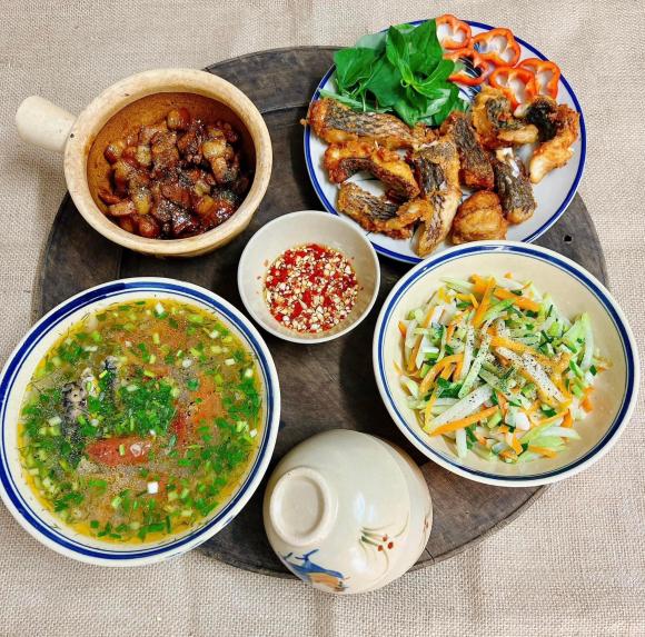 mâm cơm nhà, mâm cơm nhà ngày nóng 