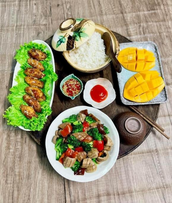 mâm cơm nhà, mâm cơm nhà ngày nóng 