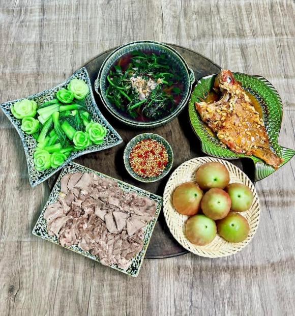 mâm cơm nhà, mâm cơm nhà ngày nóng 