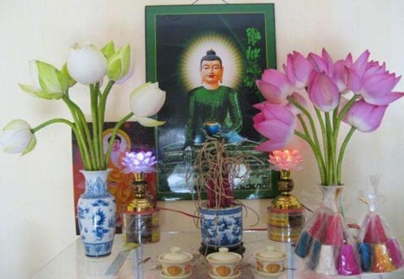 bàn thờ, đặt vàng mã trên bàn thờ, điều kiêng kỵ