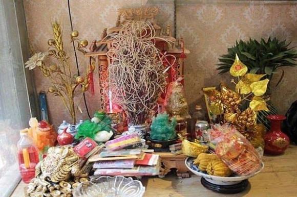 bàn thờ, đặt vàng mã trên bàn thờ, điều kiêng kỵ
