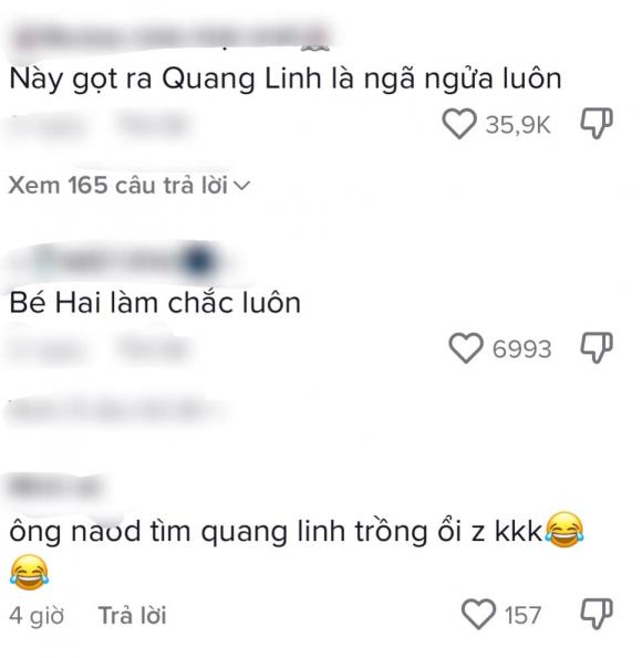 quang linh, thùy tiên, sao việt 