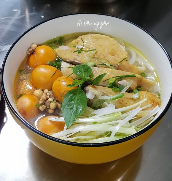 phở gà, cách nấu phở gà, món ngon 