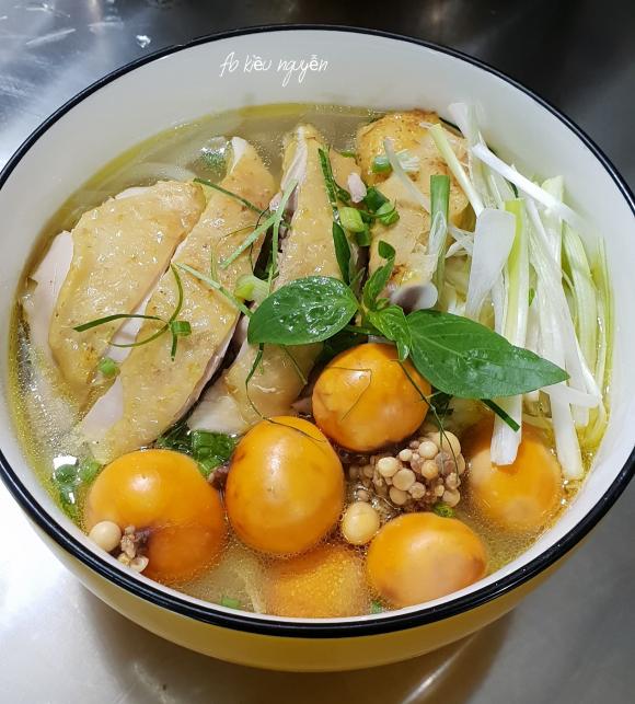 phở gà, cách nấu phở gà, món ngon 