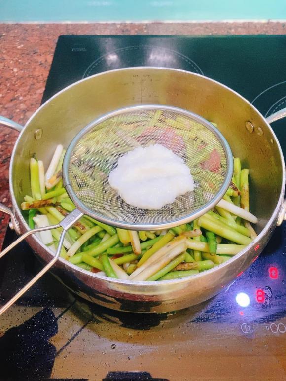 canh ngó khoai nấu mẻ, công thức món canh ngó khoai nấu mẻ, món ngon từ ngó khoai