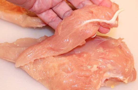 ức gà, thịt gà biến dạng, thịt gà hỏng