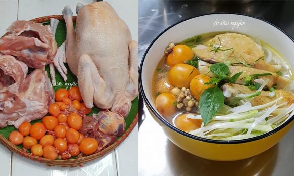 phở gà, ăn phở gà, vắt chanh, kiến thức 