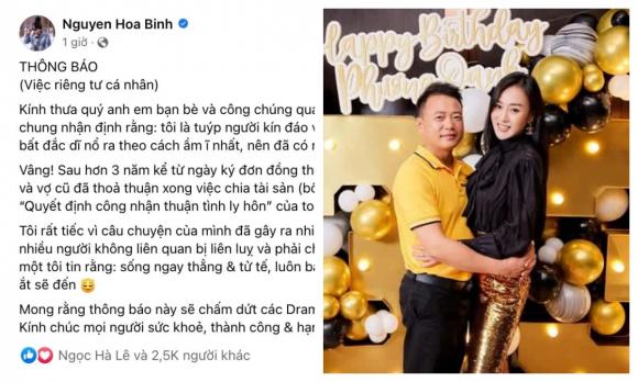 Shark Bình, diễn viên Phương Oanh, sao Việt