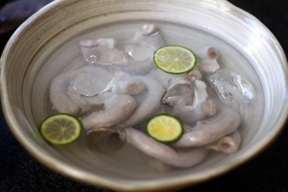 lòng luộc, cách luộc lòng, món ngon 