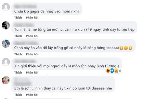 canh ếch đồng, ếch đồng, món ếch 