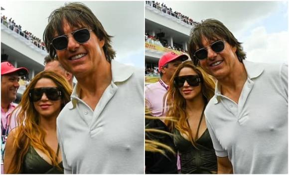 Tom Cruise, Tom Cruise muốn theo đuổi nữ ca sĩ Shakira, nữ ca sĩ Shakira, Công thức 1 Miami Grand Prix