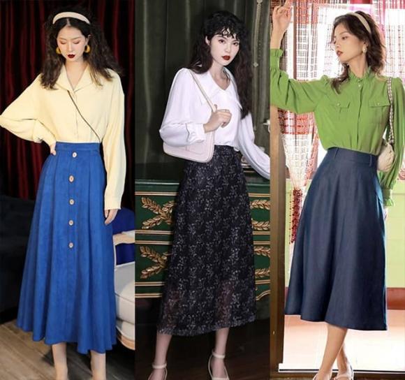 chân váy cho phụ nữ 30 tuổi, cách chọn chân váy, chân váy mùa hè