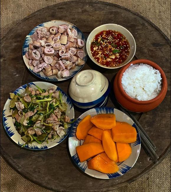 mâm cơm, mâm cơm cuối tuần, món ngon 