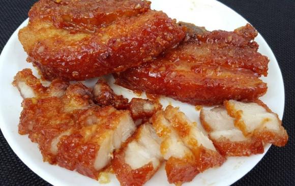 ba chỉ một nắng, cách làm ba chỉ một nắng, món ngon cho ngày nắng 
