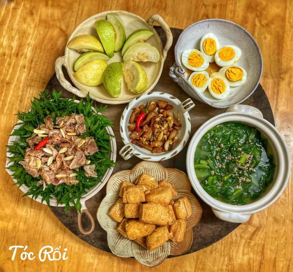 mâm cơm, cách nấu mâm cơm nhà, thực đơn cơm nhà 