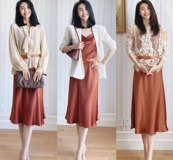 Thời trang đẹp, thời trang, váy axetic