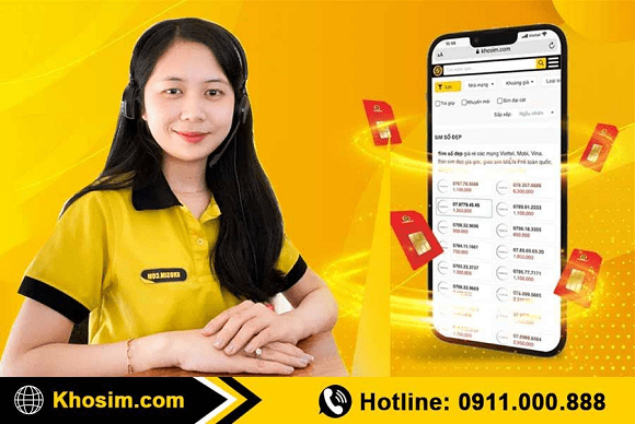 sim số đẹp, sim Mobifone, Khosim