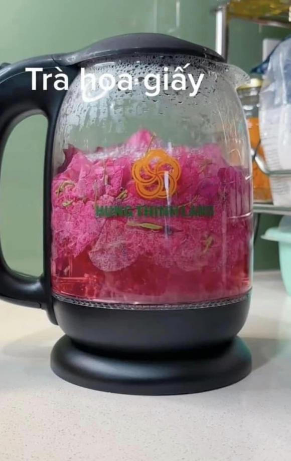 hoa giấy, trà hoa giấy, cách làm trà hoa giấy 