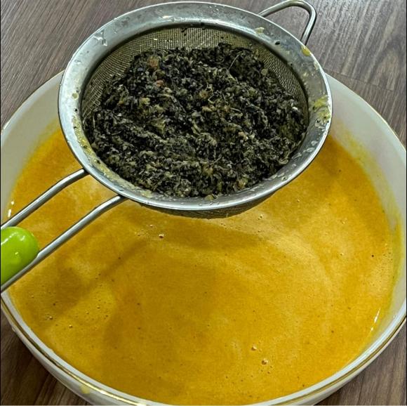 chanh dây, nước chanh dây, cách lọc hạt chanh dây