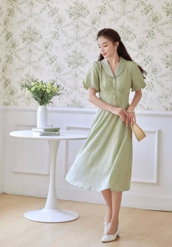 xanh bơ, thời trang hè