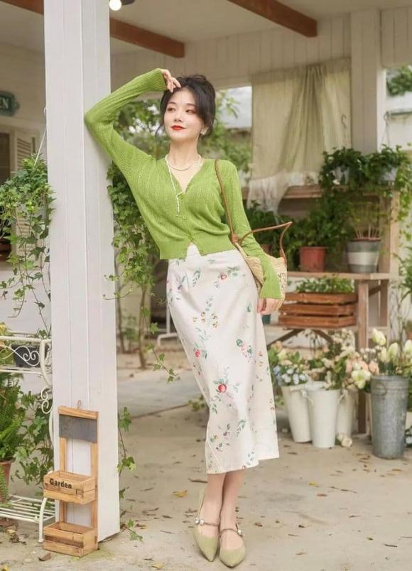 xanh bơ, thời trang hè