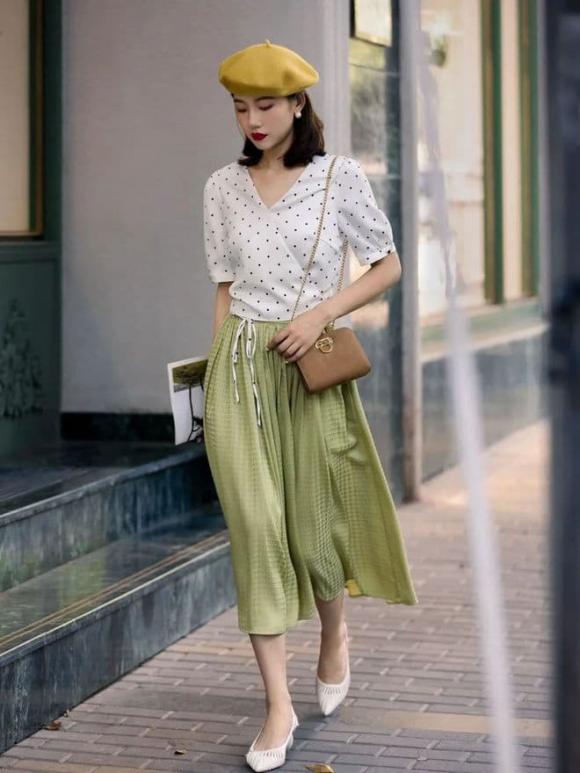 xanh bơ, thời trang hè