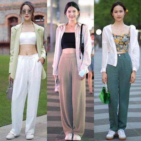 Mùa hè diện đồ trông rất tây, áo sơ mi kết hợp với quần jean hoặc chân váy trông thời trang hơn, thời trang mùa hè