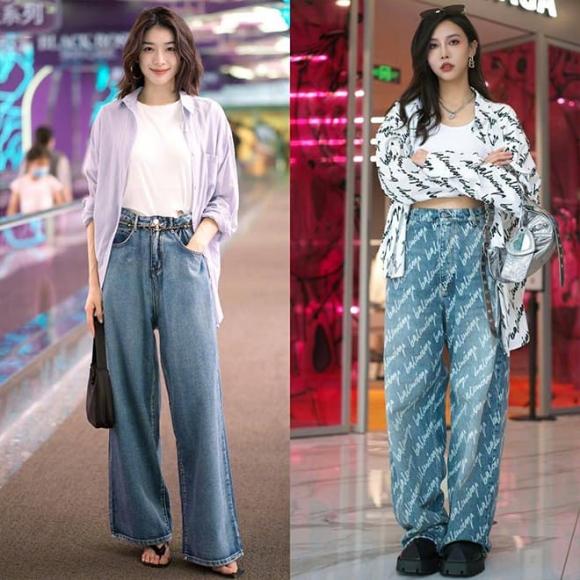Mùa hè diện đồ trông rất tây, áo sơ mi kết hợp với quần jean hoặc chân váy trông thời trang hơn, thời trang mùa hè