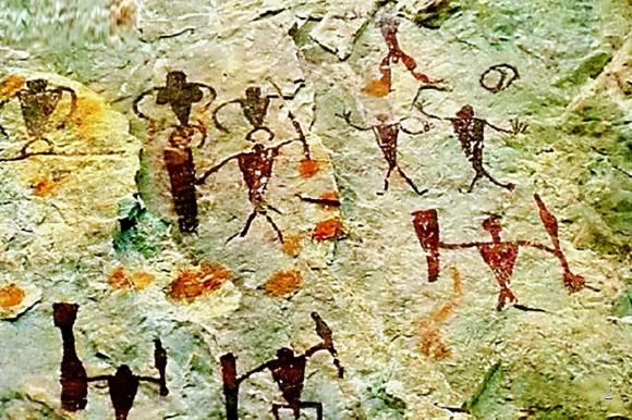 Dãy Himalaya, bức họa người ngoài hành tinh, người ngoài hành tinh trên dãy Himalaya