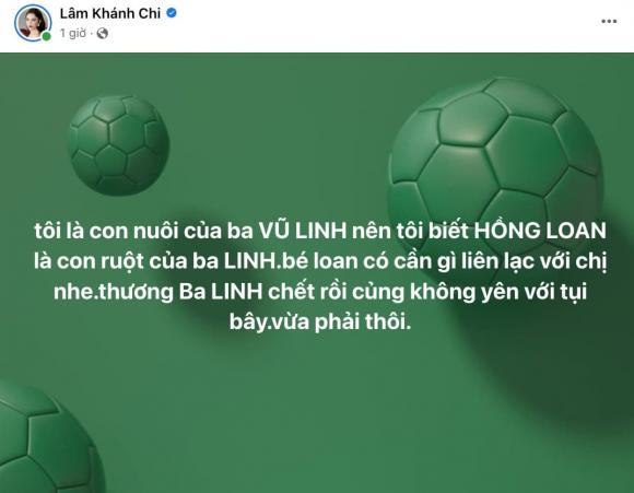 Vũ Linh, con ruột Vũ Linh, Lâm Khánh Chi, sao Việt