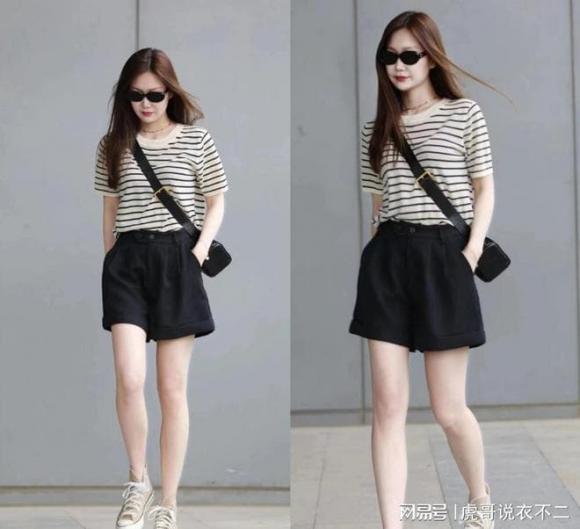 áo kẻ sọc, áo phông kẻ sọc, thời trang hè