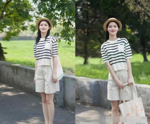 áo kẻ sọc, áo phông kẻ sọc, thời trang hè