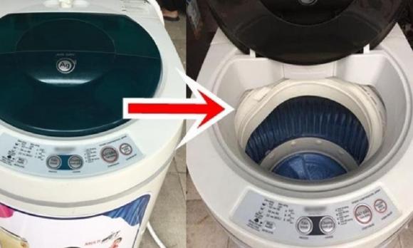 làm sạch lồng giặt, vệ sinh máy giặt, cách vệ sinh máy giặt hiệu quả