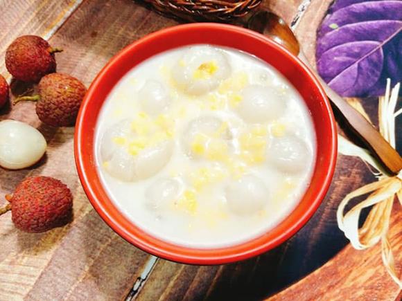 chè vải đậu xanh, chè vải, chè đậu xanh