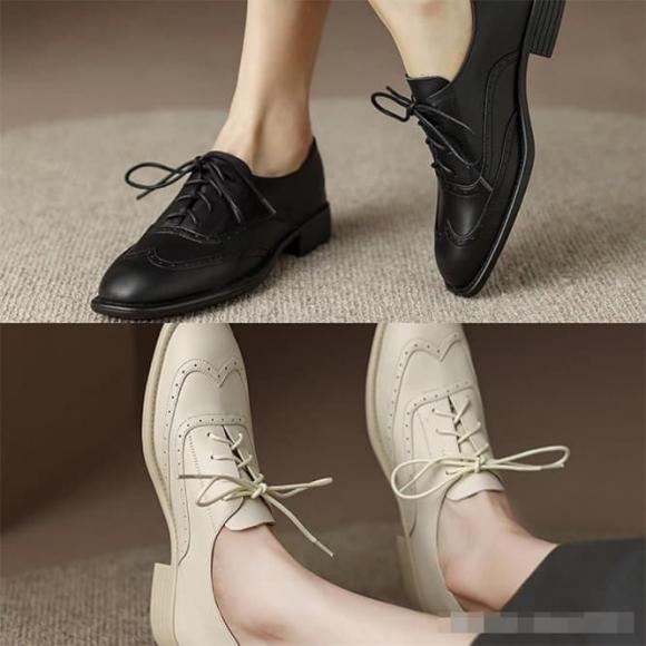 giày, thời trang, giày brogue, giày nữ