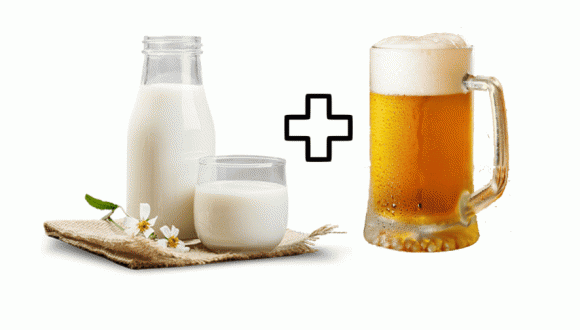 Uống bia và sữa cùng lúc có nguy hiểm không? Tác dụng không ngờ của bia và sữa trong làm đẹp