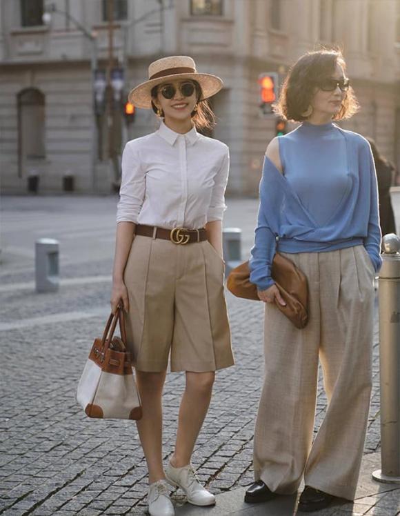 thời trang cho phụ nữ ngoài 30 tuổi, thời trang mùa hè, cách phối đồ hách tuổi, giảm béo