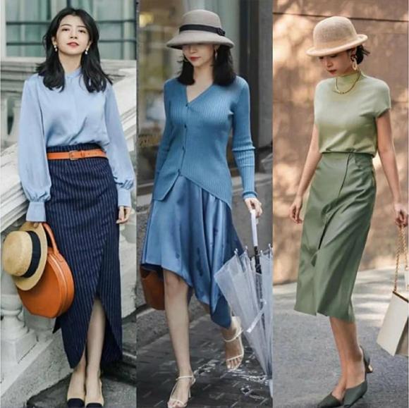 thời trang cho phụ nữ ngoài 30 tuổi, thời trang mùa hè, cách phối đồ hách tuổi, giảm béo